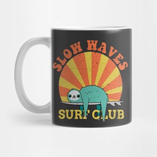 Slow waves surf club Mug